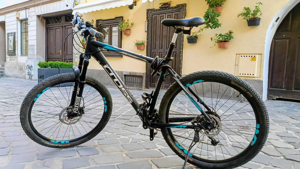 Bicicleta MTB Cross Traction SL5 27.5" cadru L, furca Aer