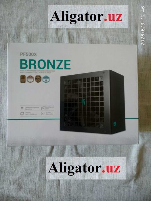 Blok Pitaniya DeepCool PF500X 500W 80 PLUS BRONZE