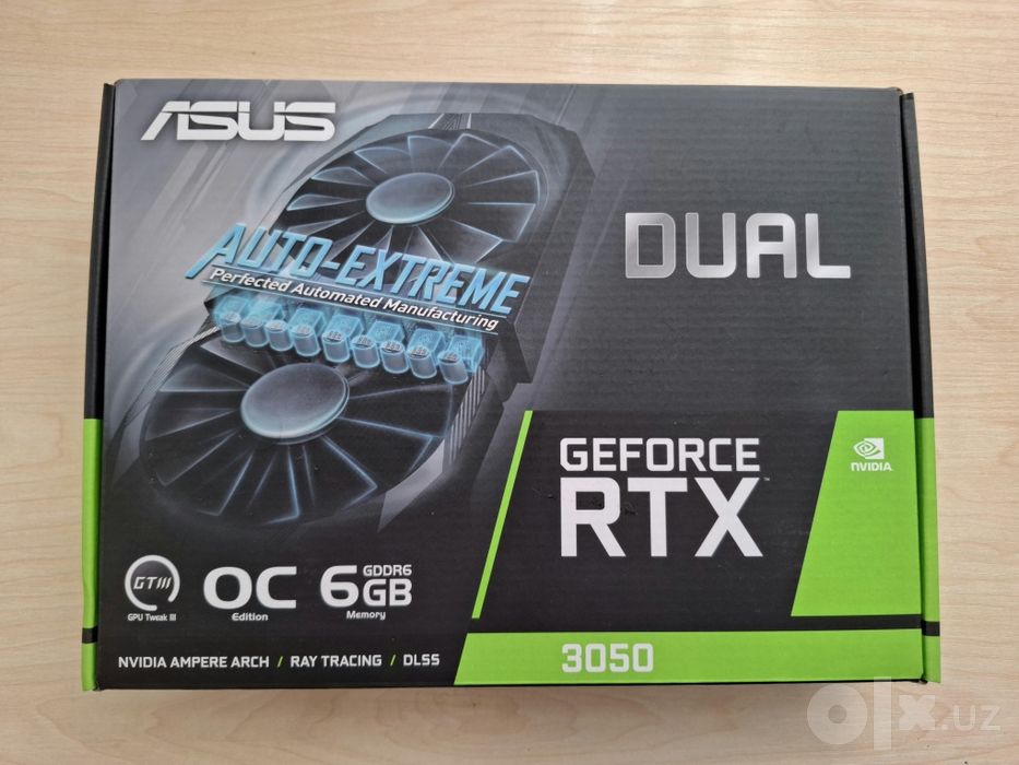 Видеокарта Asus rtx 3050