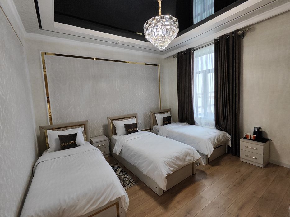 Bella Navoi mehmonxona VIP xona 3 kishilik
