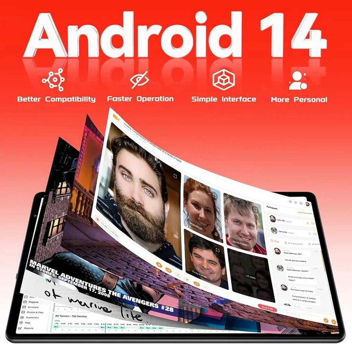 НОВ Таблет Skyegg K13 – Android 14 / 20GB RAM / 128GB Памет