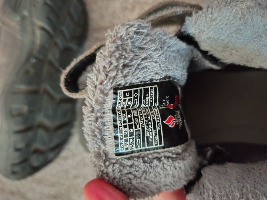 Cizme/ghete iarna copii Keen, mărimea 25/26, stare foarte bună