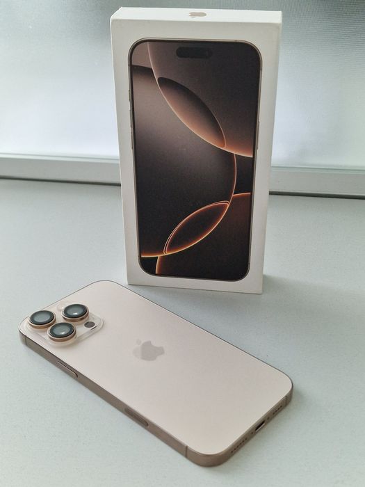 Iphone 16 Pro Max 256GB Disert Titanium Sim karta. Ideal. Garantiya!