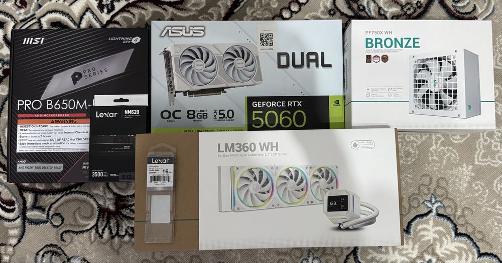 Case r5 9600x rtx5060