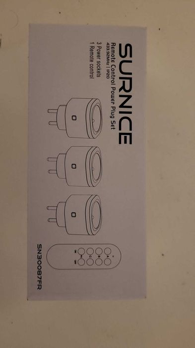 Set 3 prize inteligente cu telecomanda SURNICE 3000W