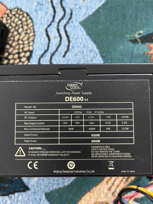 Intel Core i5 4590 / RX570 4Gb / RAM 16GB DDR3 / Asus B85 Plus / Deepcool 600W (DE600 v2)