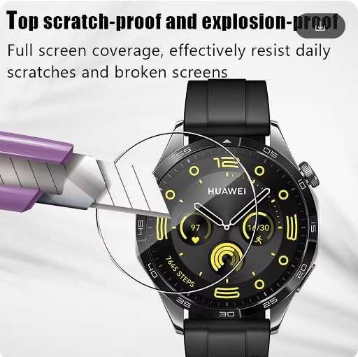 Set 2 folii sticla protectie ecran Huawei Watch GT 4(46 mm)
