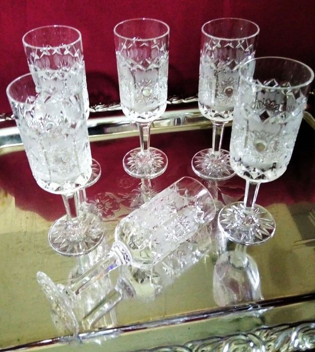 Рюмки, стопки, стекло, хрусталь СССР