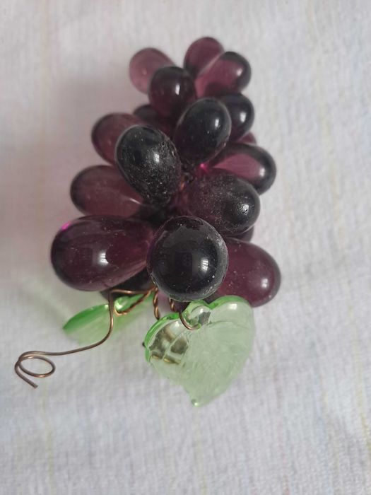 strugure sticla murano ametist feng shui