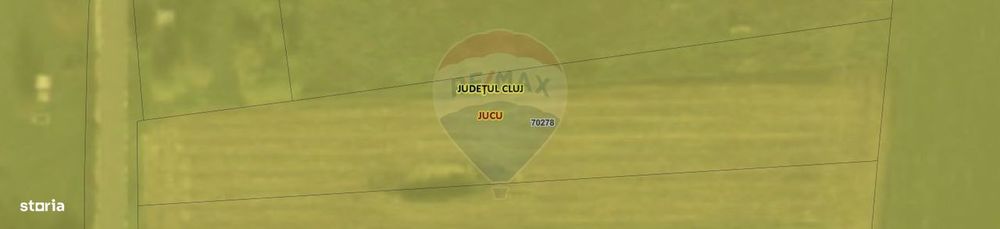 Teren intravilan, 2,900 mp Jucu de Sus, la asfalt