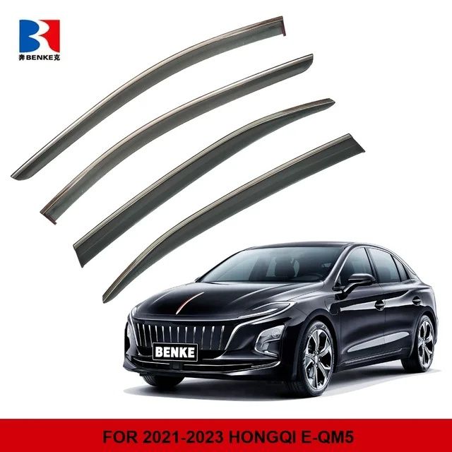 Ветровик 3D для Hongqi E-QM5 премиум качества