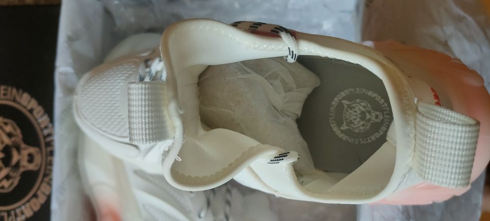 Plein Sport THE FLAME GEN.X.02 TIGER – Чисто нови маратонки (бели)