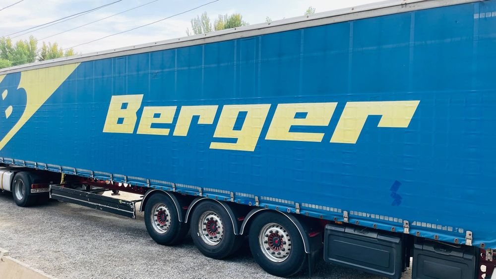 DAF XF EURO 5 + BERGER Прицеп Сотилади