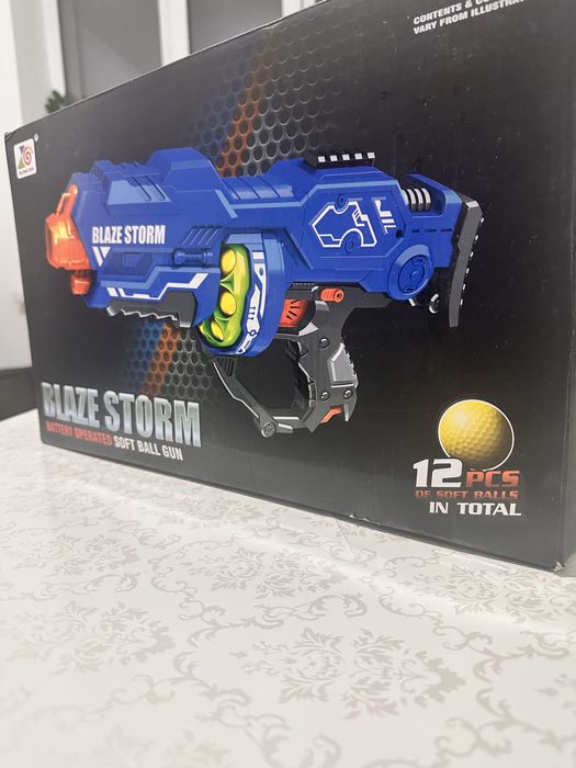 Бластер Blaze storm 12 мягких пуль