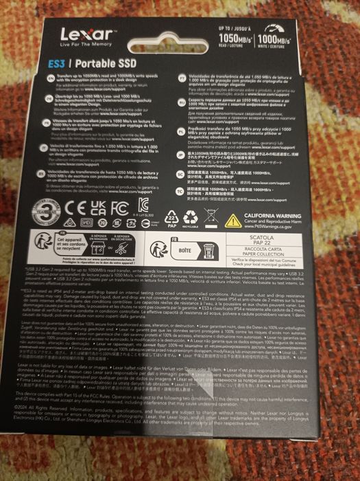 vand ssd extern 1tb crucial x9 sigilat mac win xbox ps4 ps5 android