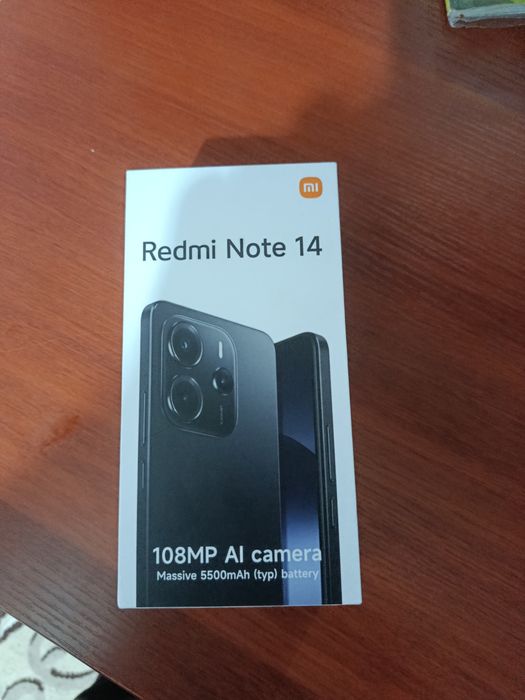 Redmi not 14 sotiladi yangi xali 15 kun boldi olinganiga