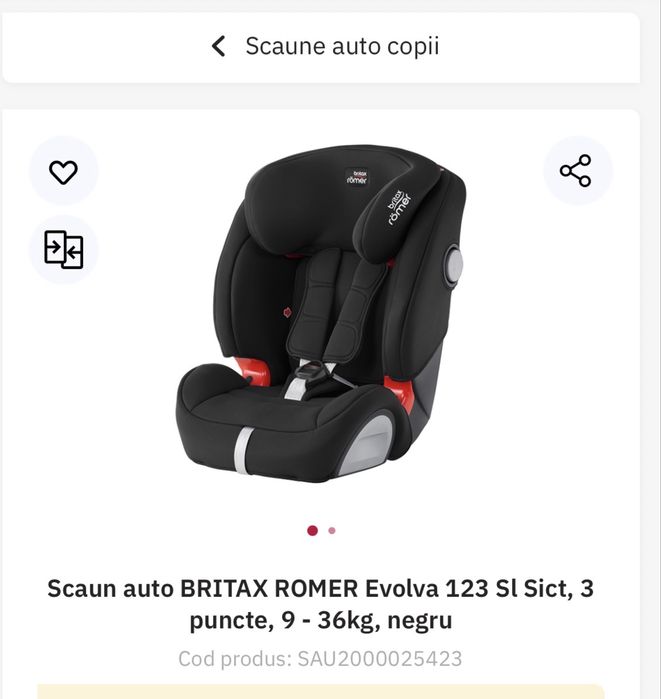 Scaun auto Britax Romer