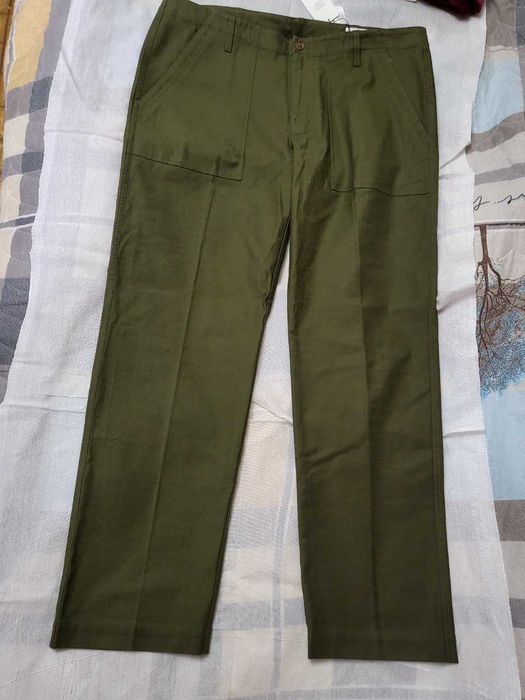 Брюки мужские зеленые 7 For All Mankind Chino