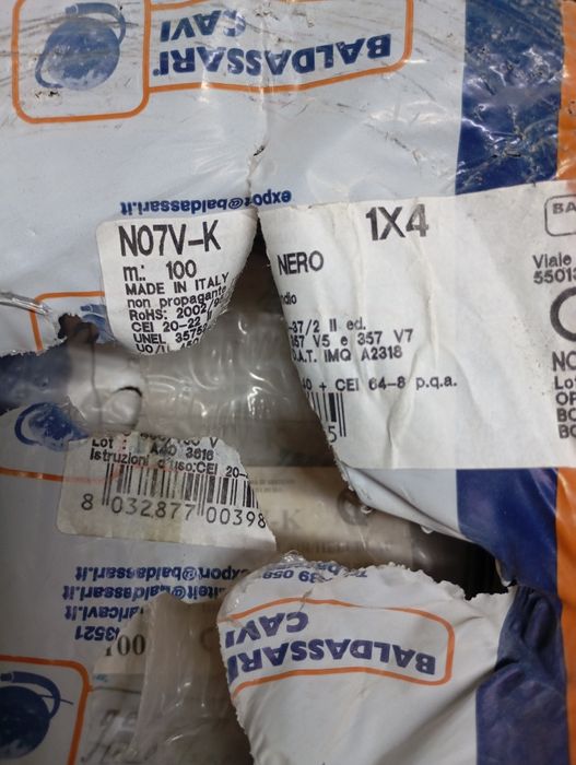 Vând fir electric 4mm