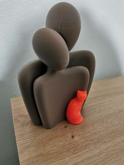 Set statui printate 3D animal companie (pisica)