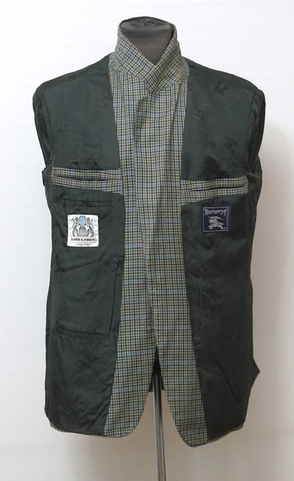 Sacou vintage Burberry patratele marimea 54