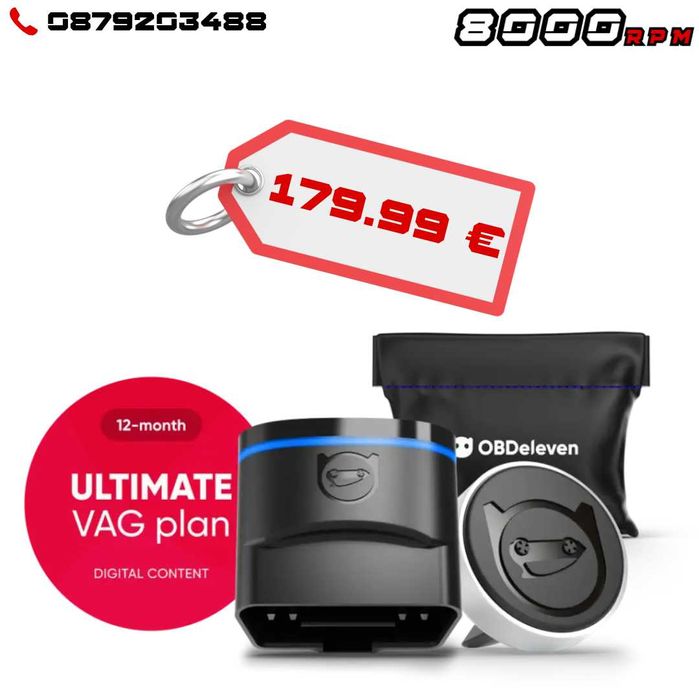 ПРОМО OBDeleven NextGen ULTIMATE Pack авто диагностика VW Audi BMW VAG