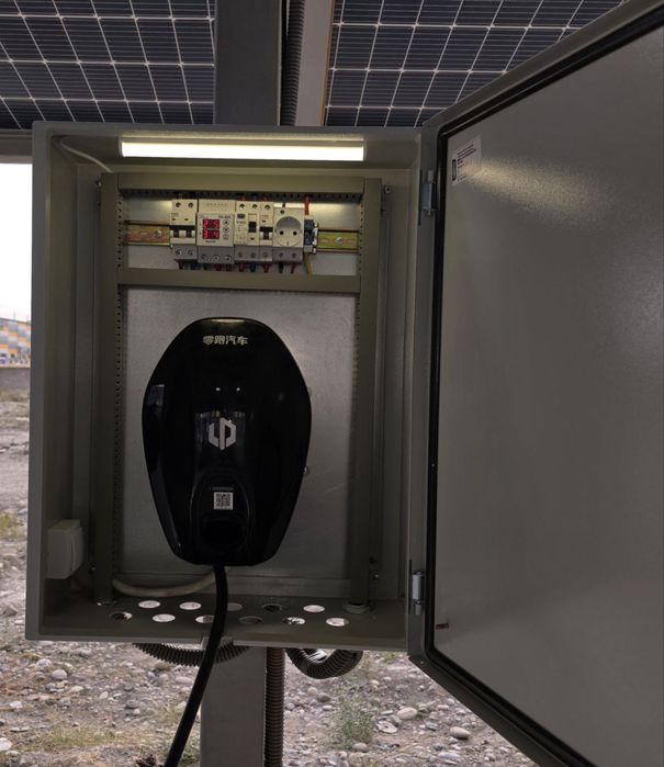 Установка зарядные станции