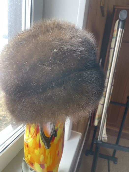 Шапка из соболя, новая