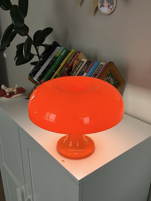 новая лампа гриб (оранжевая)