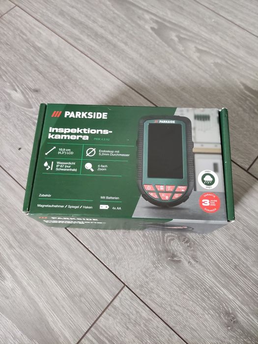 Camera video  endoscopica de inspectie control Parkside