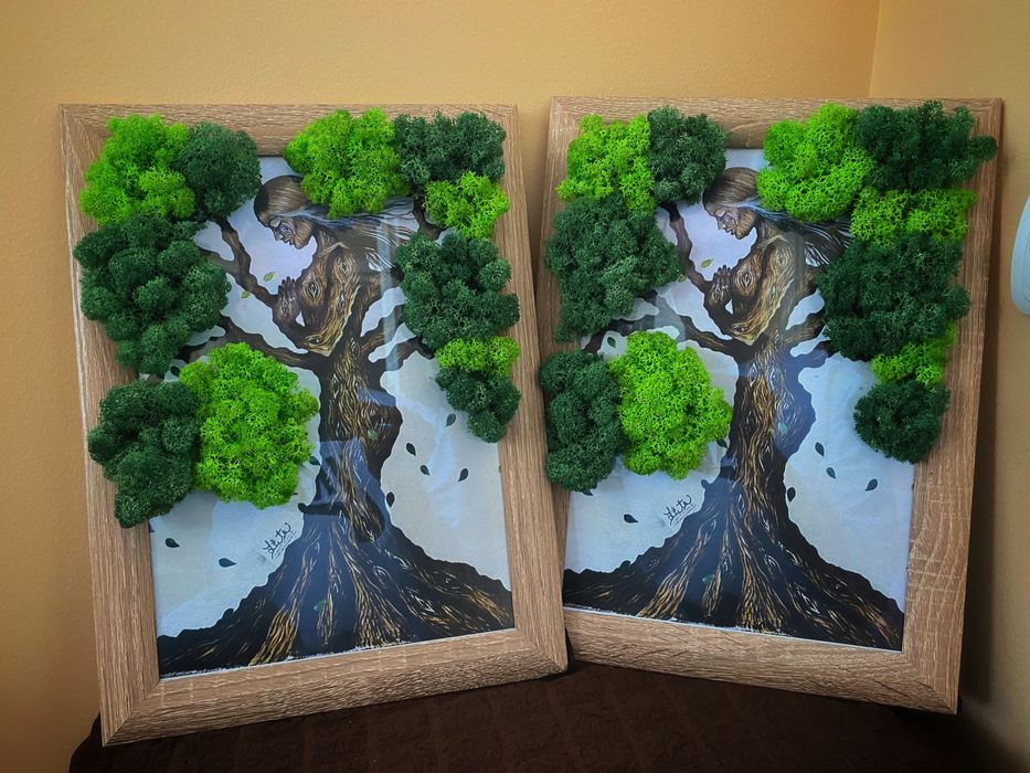 Картина от Скандинавски мъх