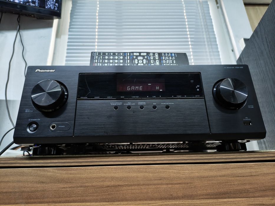 5.1 канален ресивър PIONEER vsx-330 Usb 4K HDMI (ARC)