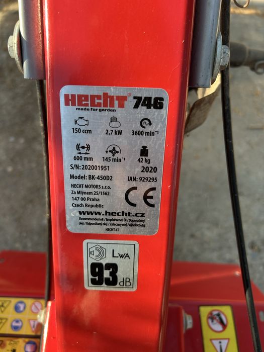 Мотофреза Hecht 746