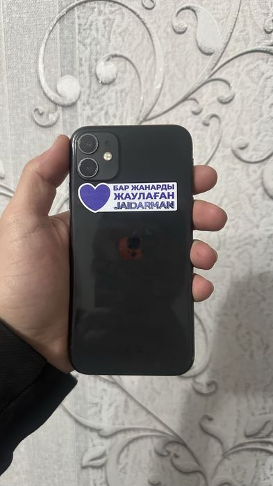 Айфон 11 цвет чёрный 128гб