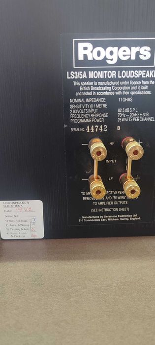 Тонколони Rogers LS3/5A Monitor Lougspeaker