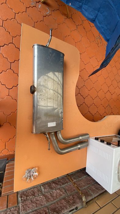 Глушитель ауди как новый