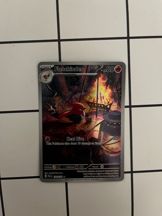 Fletchinder pokemon карта