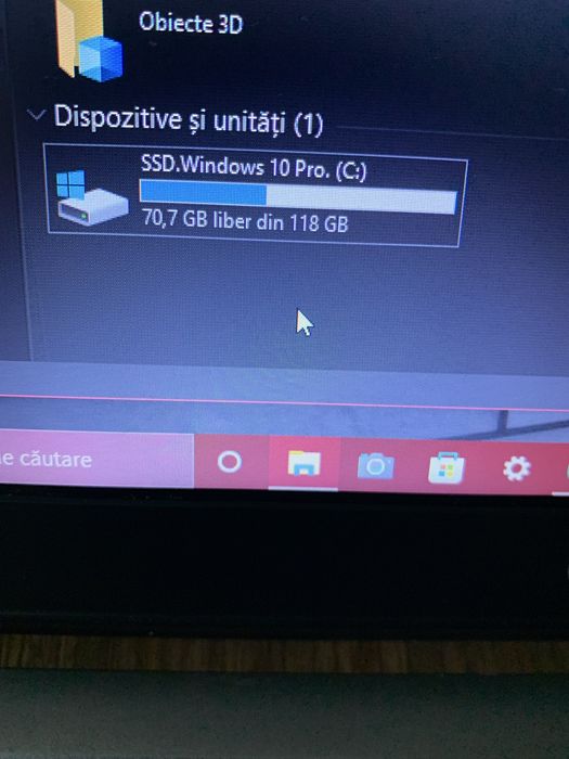 Laptop Hp ProBook Slim intel core i5,Display 14 led,Windows 10 Pro,SSD 130gb memorie,8gb ram cu incarcator.