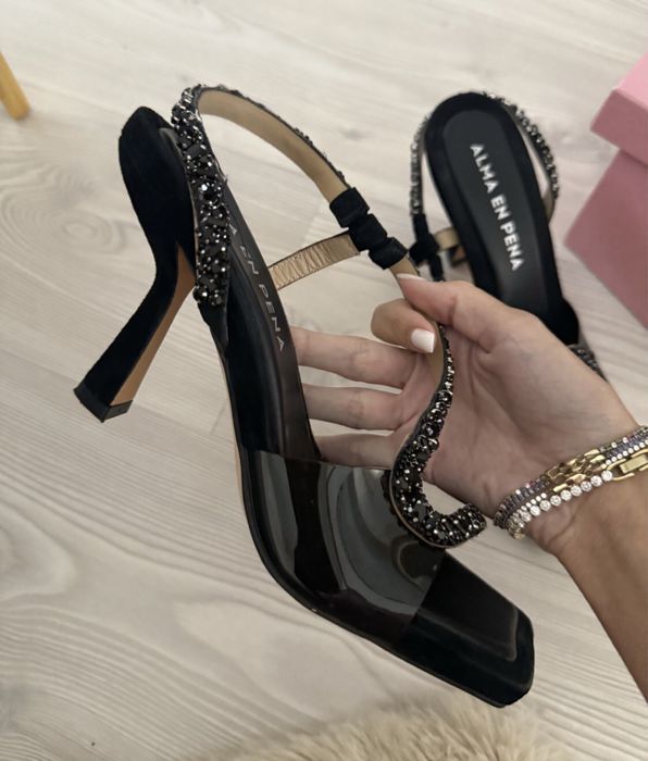 Sandale Alma En Pena , sandale bijuterie , piele naturala