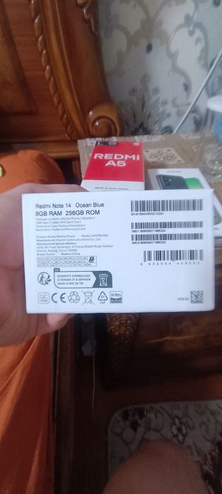 Redmi note 14. 8/256 Upakovka