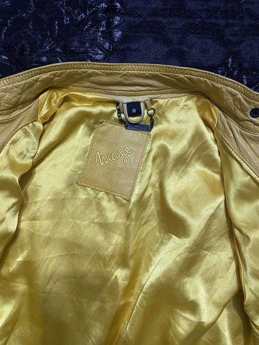 Дамско яке от естествена кожа Maze