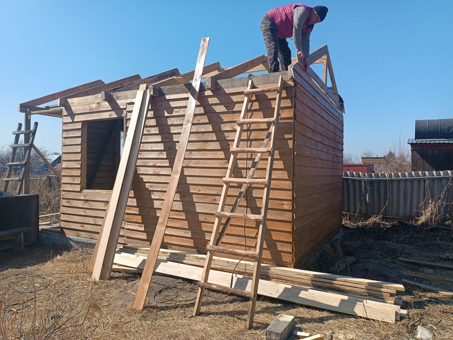 Бани каркасные и из бруса