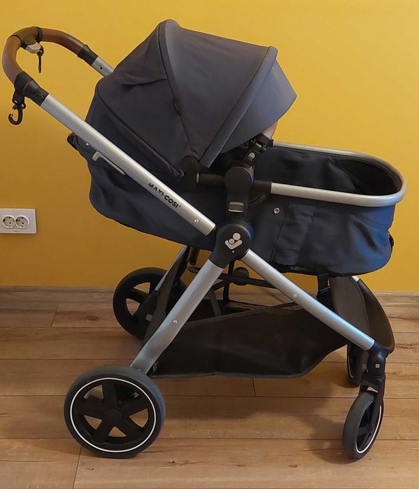 Столче за кола Maxi-Cosi  + адаптери + Детска количка Maxi-Cosi Zelia 2