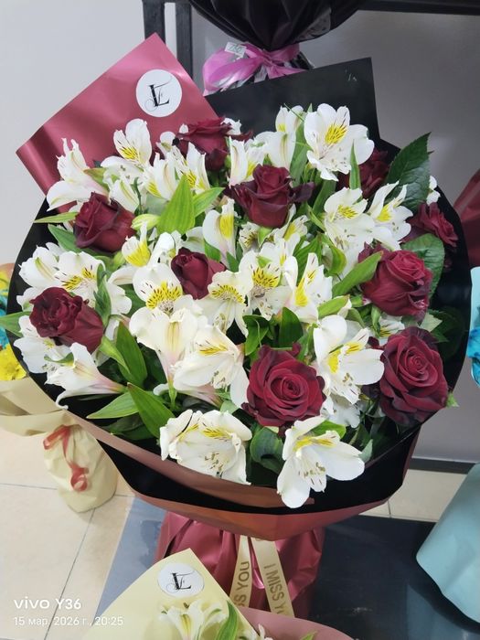 Свежие букеты цветов на заказ