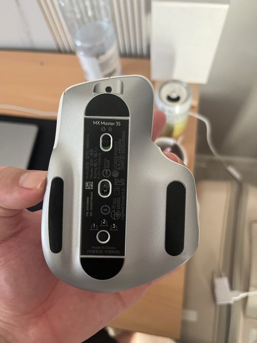 Мышь Logitech MX Master 3S белый