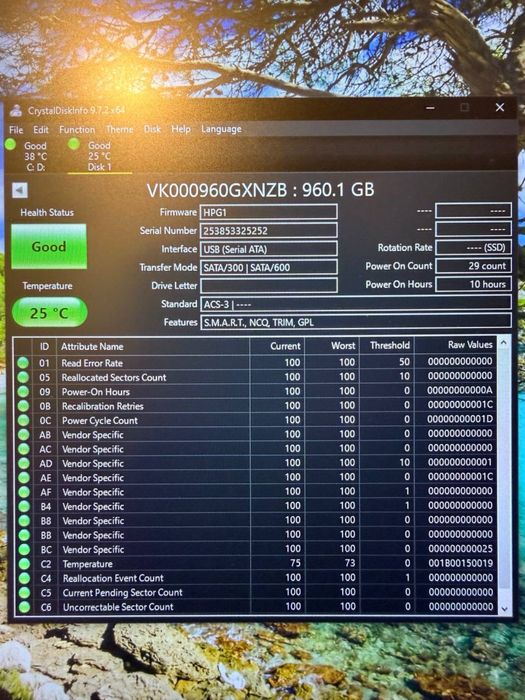 7 SSD HP Enterprise PM893 480GB