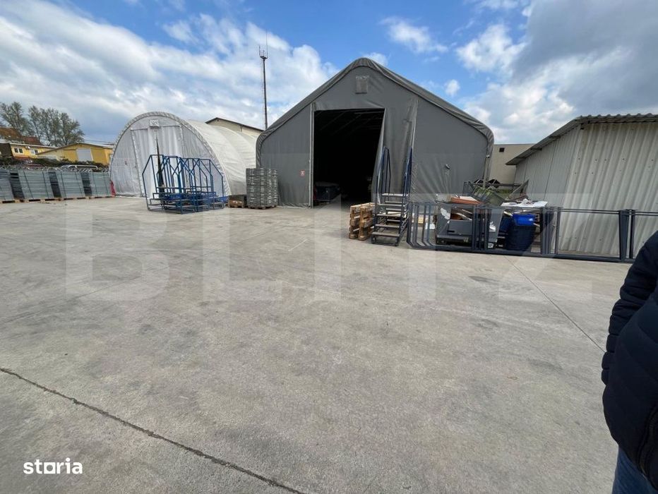 Hala de vanzare, productie sau depozitare, la 50 km de Oradea