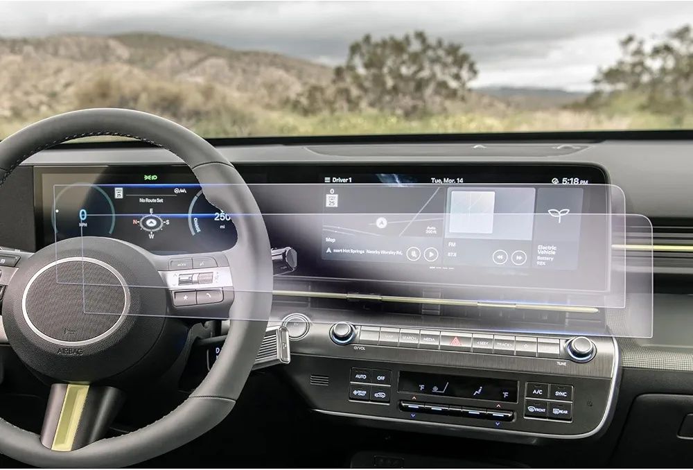 Защитен екран за Hyundai Kona SX2 (2024-2025) - 12.3 инча, GAFAT