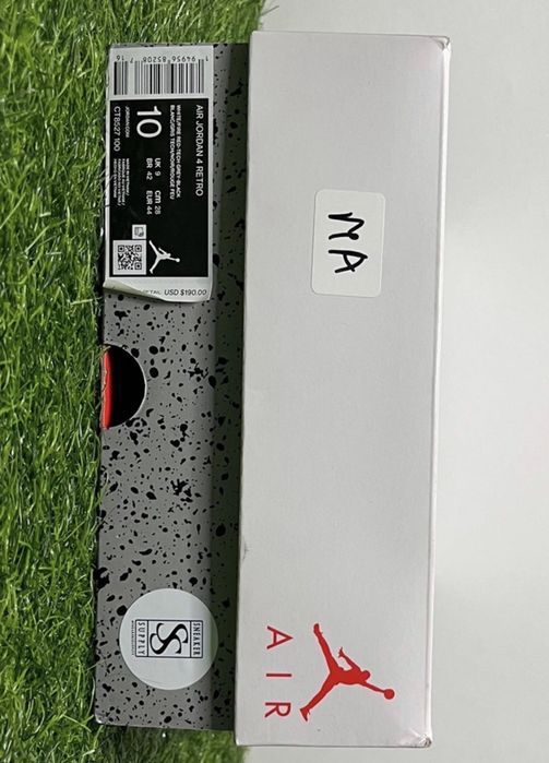 Jordan 4 White Oreo 44