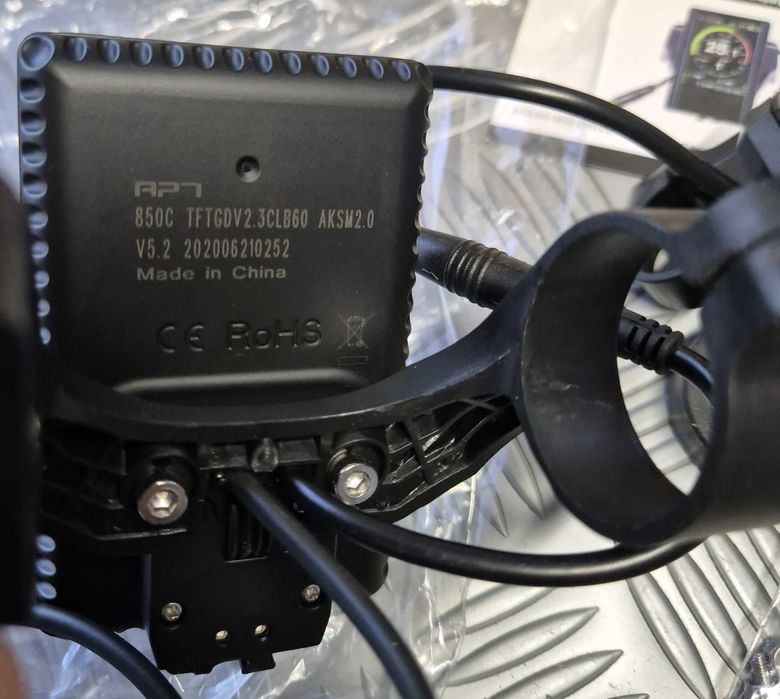 цветен дисплей APT 850C за електрически велосипед (Bafang BBS01/BBS02/BBSHD)